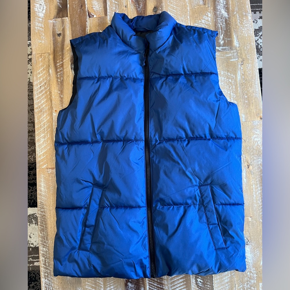 Old Navy Blue vest XXL 18 boys